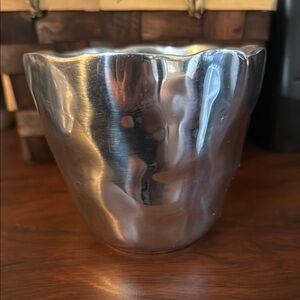 Beatriz Ball Elegant Silver Home Accent SoHo Bowl